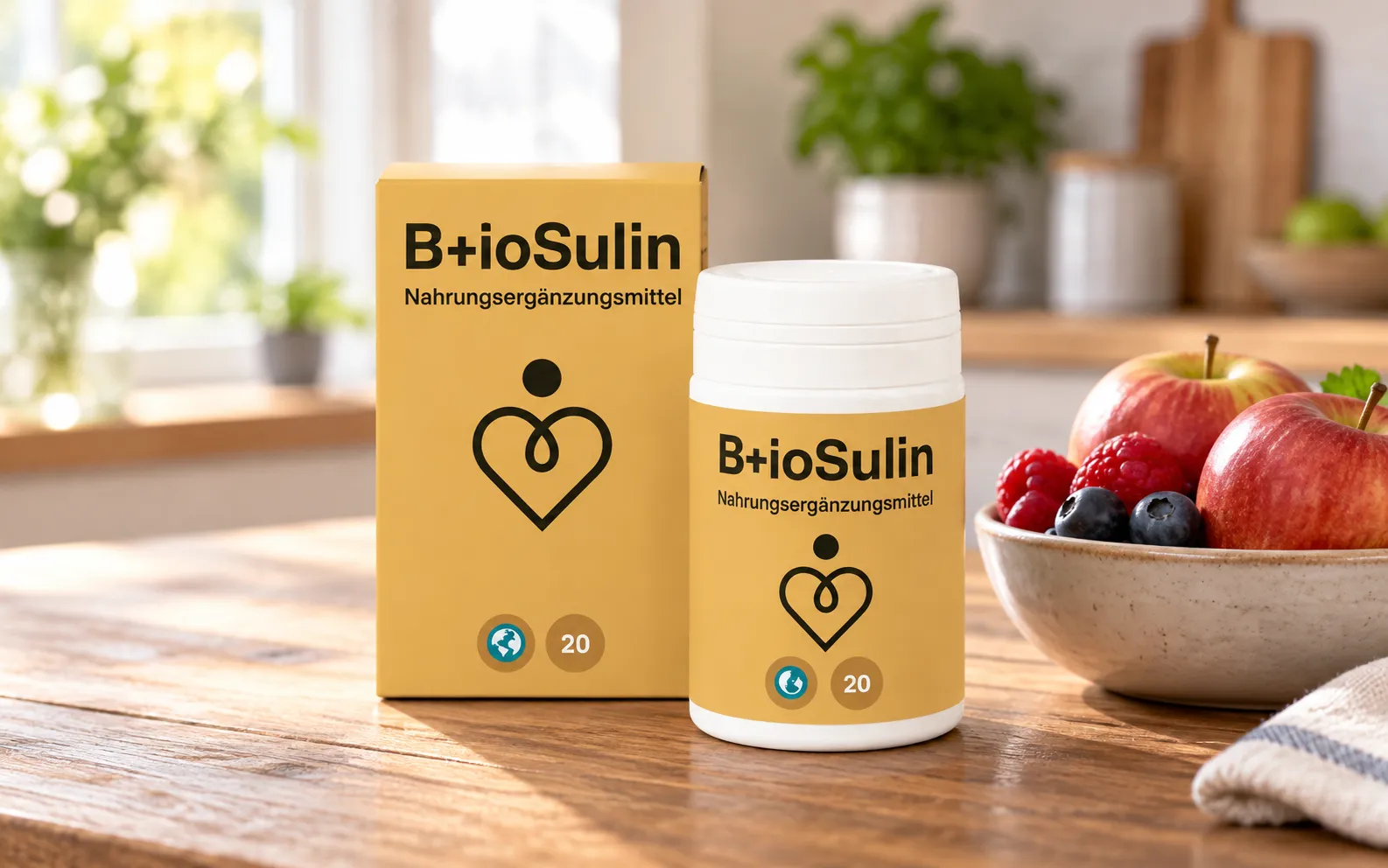 B+ioSulin — Verpackung im Alltag
