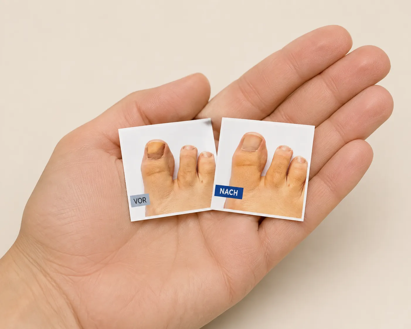 EXODERMIN EU — Verpackung in der Hand
