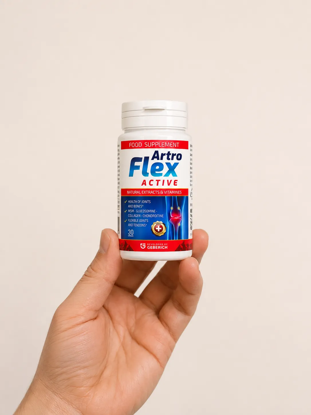 Artroflex Active — Verpackung in der Hand