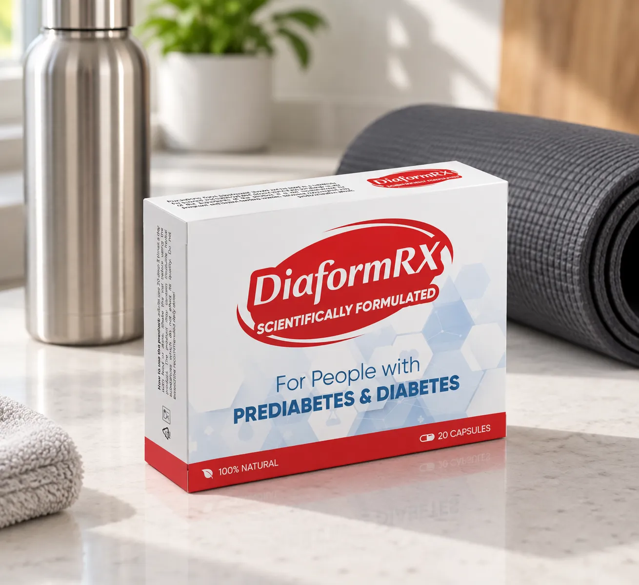 DiaformRX — Verpackung im Alltag