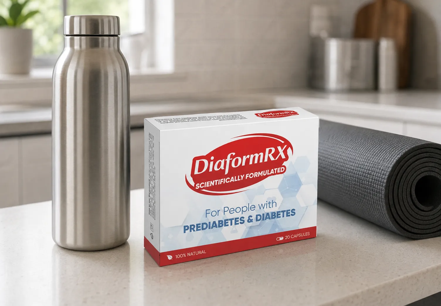 DiaformRX Full price + — Verpackung im Alltag
