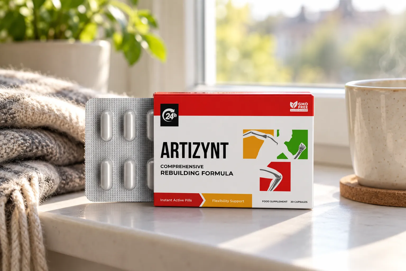 ArtiZynt caps — Verpackung im Alltag
