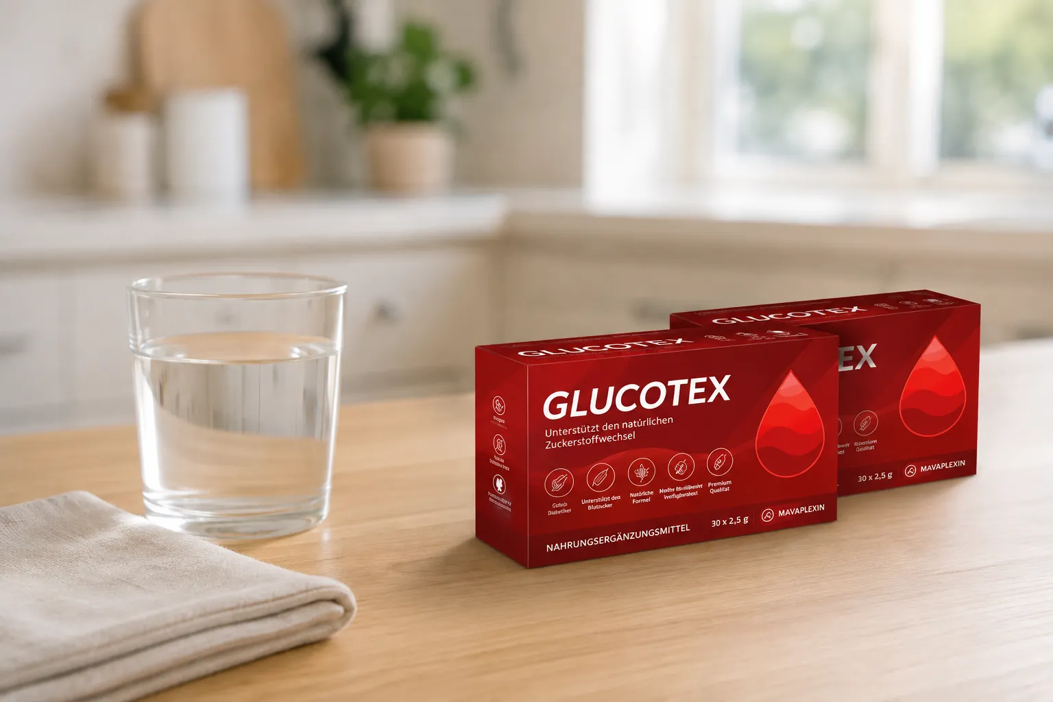 GLUCOTEX — Verpackung im Alltag