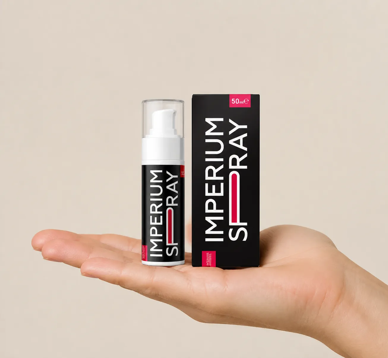 Imperium — Verpackung in der Hand