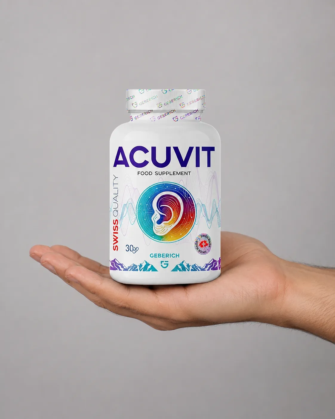 ACUVIT — Verpackung in der Hand