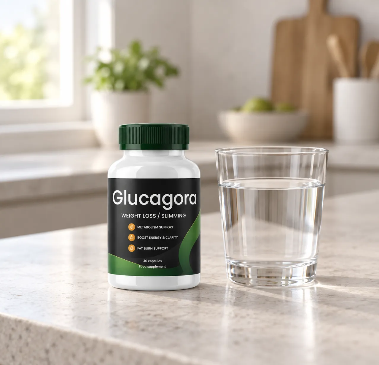 Glucagora — Verpackung im Alltag