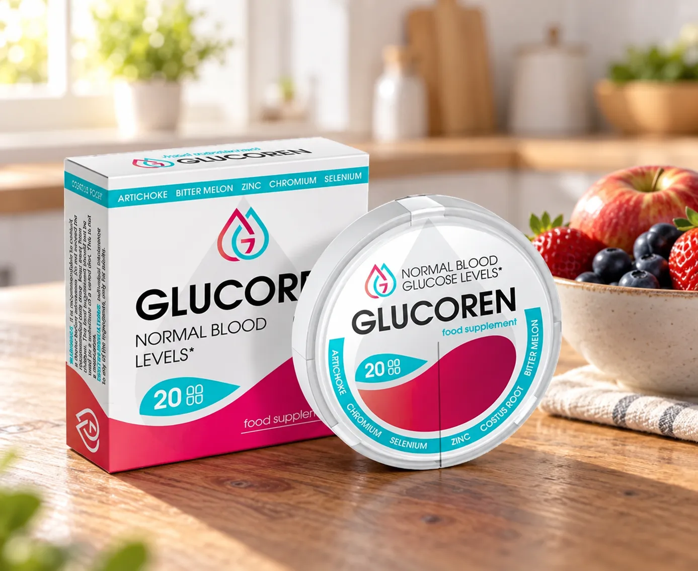 Glucoren 49 EUR — Verpackung im Alltag