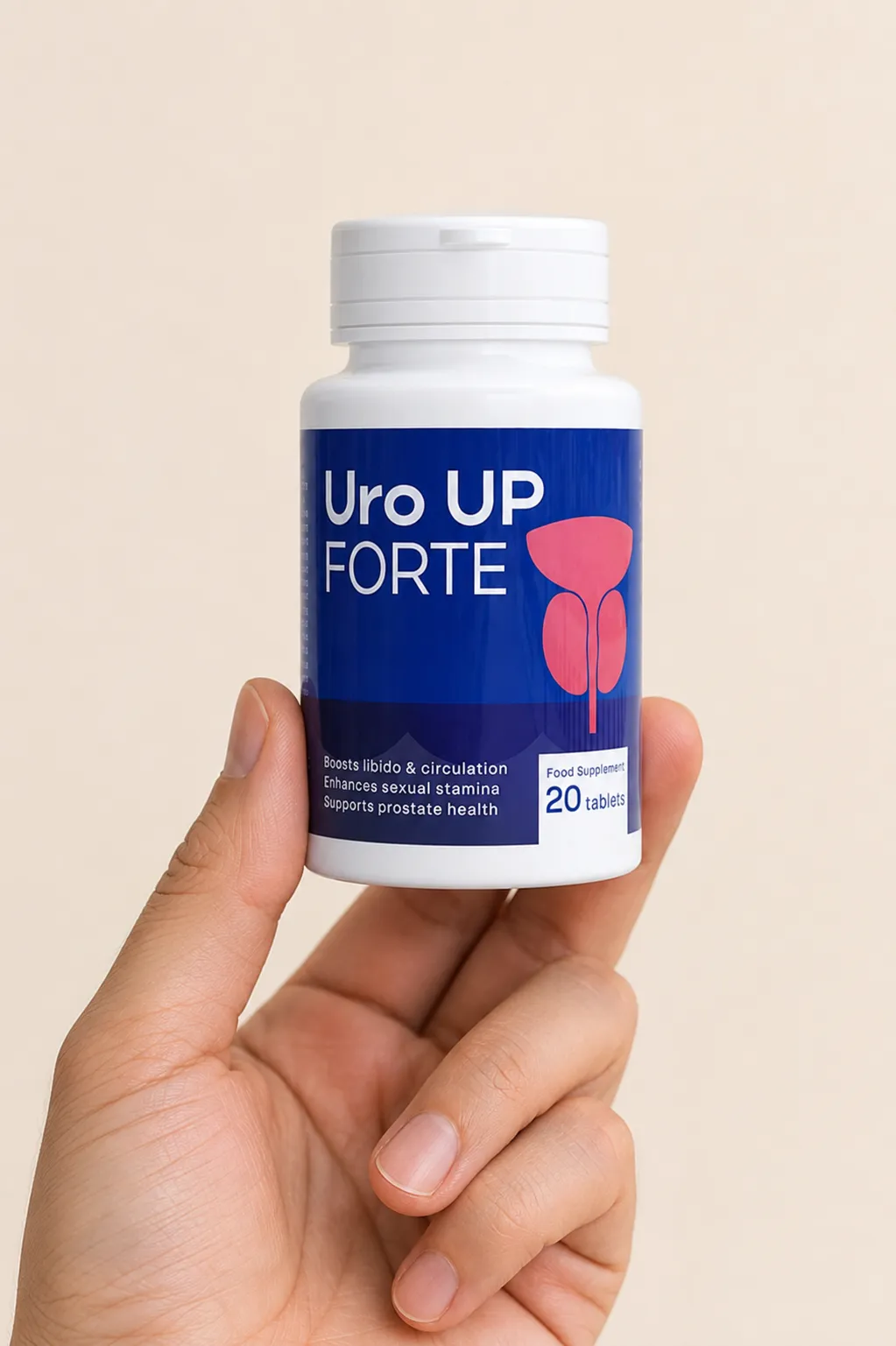 Uro UP Forte — Verpackung in der Hand