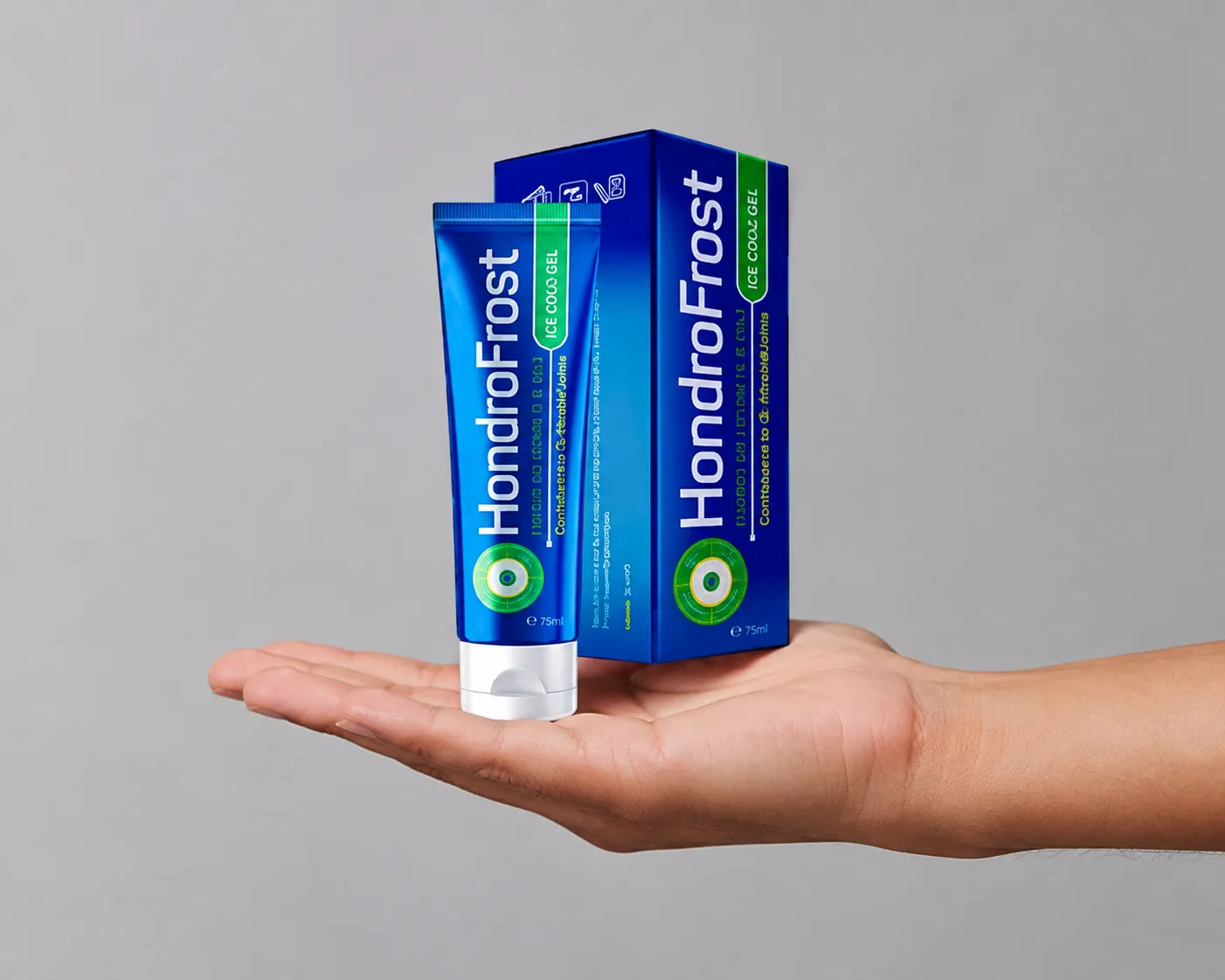 Hondrofrost — Verpackung in der Hand