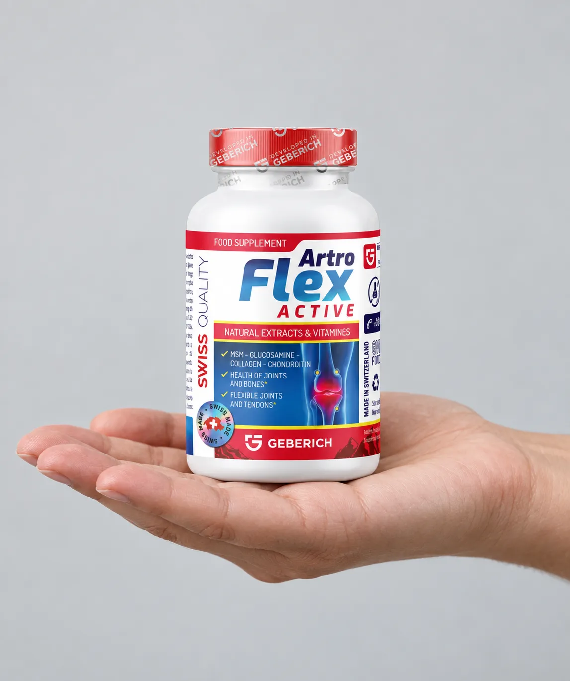 Artroflex — Verpackung in der Hand