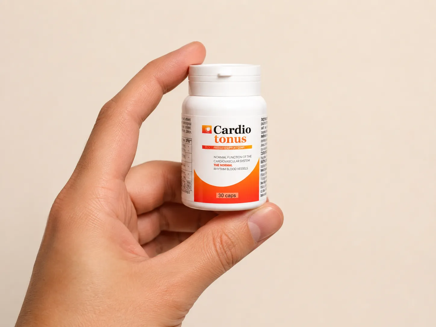 CARDIOTONUS — Verpackung in der Hand