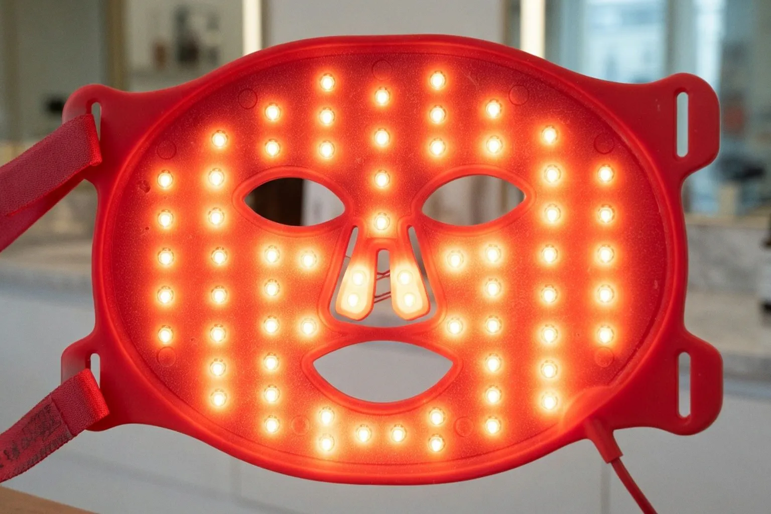 Rotlichttherapie für die Haut: So wirken LED-Masken und Panels gegen Falten